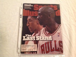 Vintage June 98 Sports Illustrated Nba Michael Jordan Collectible Magazine Ebay