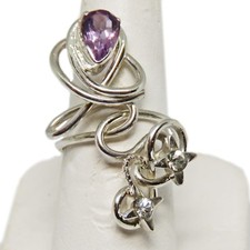 Unique Sterling Silver Hand Crafted Upcycled Flexi-Ring By SoniaMcD