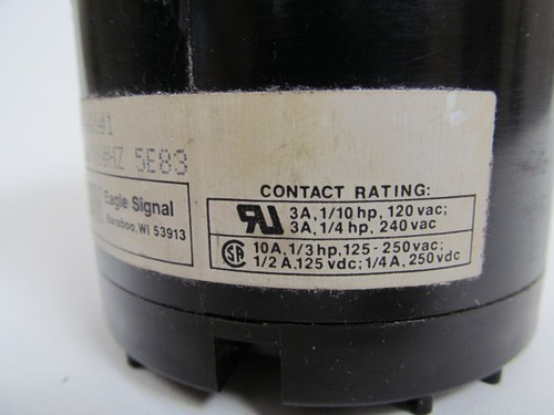 Eagle Signal 0-150 Second Gauge BR46A601 Analog Gage UNTESTED FOR PARTS/REPAIR - Picture 7 of 7
