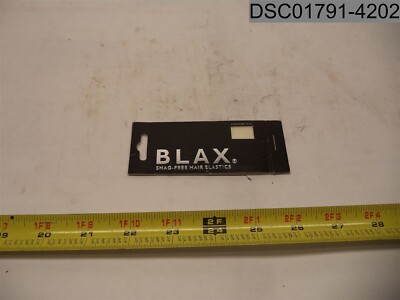 Qty=9: Blax Snag Free Hair Elastics, 781580323184, Clear
