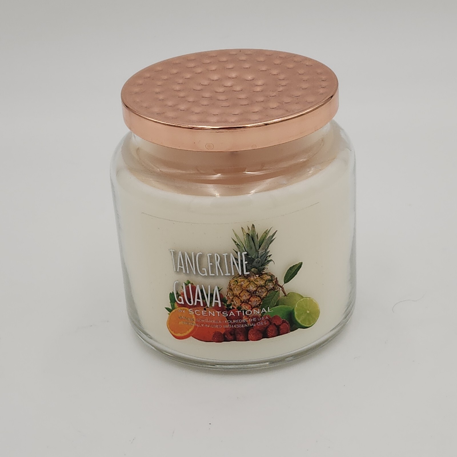 Scentsational Natural Soy Wax Candle 19 oz Tangerine Guava eBay