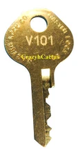 Master Lock Padlock 1525 1585 2010 2076 Control Key OEM Original Master Key V101