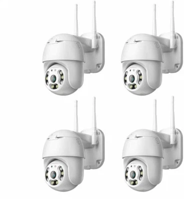 4X TELECAMERA IP CAM PTZ WIFI CAMERA DOME WIRELESS ESTERNO SPEED ZOOM ICSEE