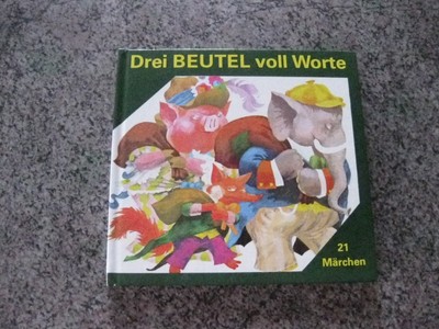 Verlag Junge Welt Berlin Drei Beutel voll Worte 1990 21 Märchen