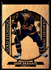 2020-21 Upper Deck Tim Hortons Gold Etchings Leon Draisaitl #G-14