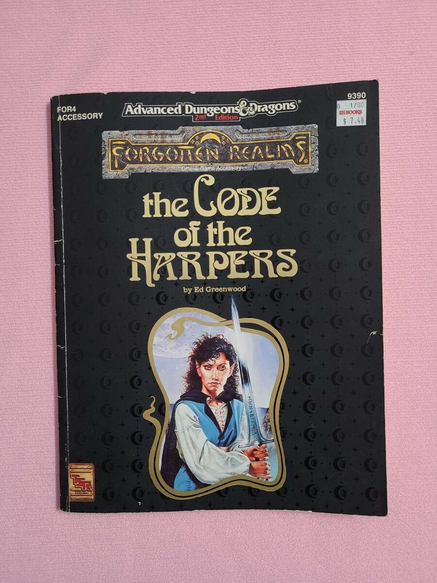 Advanced Dungeons & Dragons: Forgotten Realms: The Code of the Harpers 9390  FOR4