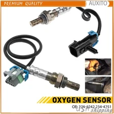 2pcs Upper+Lower Oxygen Sensor For 09 2010 2011 2012 Chevrolet Malibu 2.4L O2 A