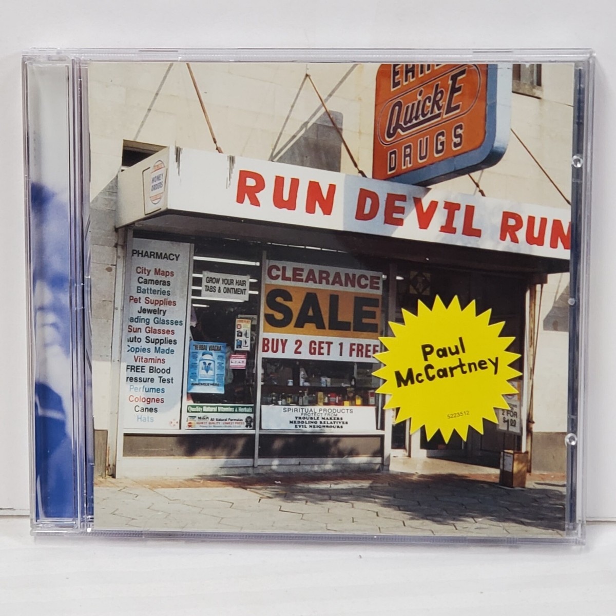 洋楽 paul mccartney run devil run MEGA RARE!! Lot 35 - PAUL MCCARTNEY - RUN DEVIL RUN LP (522 3511).