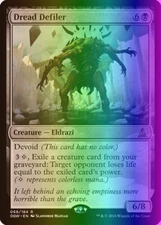 MTG Magic the Gathering Dread Defiler (68/198) Oath of the Gatewatch LP FOIL