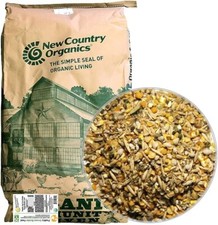 New Country Organics  Organic Broiler Feed 25lb  Soy-Free  19 Protein
