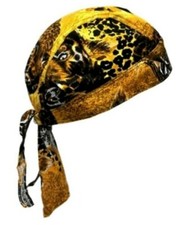 Bandana Kopftuch Leopard, Bandana Headscarf safari look,Pa&ntilde;uelo pa&ntilde;uelo  leo