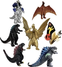 Brand New Godzilla Dinosaur Toys King of The Monsters Action Figures Pack