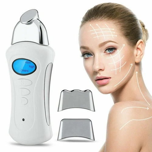 Microcurrent Handheld Galvanic Spa Facial Skin Lifting Body Slimming Massager - Picture 1 of 12
