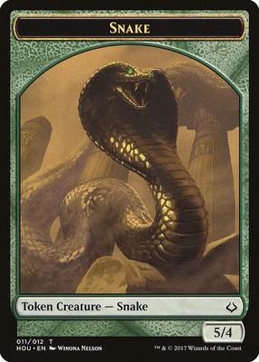 Magic The Gathering Premium Bulk Token Packs (Part 2) - Snake 5/4 x10 Tokens