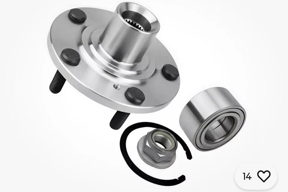 Front Wheel Bearings And Hubs For 2007-2010 Ford Edge &  Lincoln MKX - Image 2 of 4