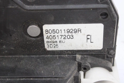 805011929R Serratura Porta Anteriore Sinistra per RENAULT CLIO III * 1472777 - Foto 3 di 5
