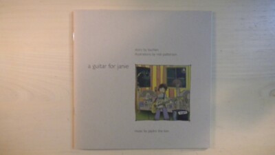 RARE Suicide Squeeze Record & Book A GUITAR FOR JANIE -Pedro The Lion 33rpm 2000