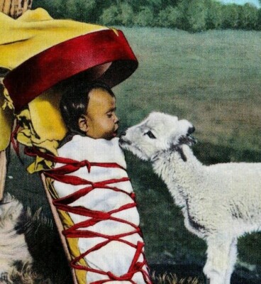 Baby Sitting Navajo Style H. Armstrong Roberts Alfrco McGam Service Albuquerque