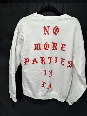 Kanye West No More Parties in LA sweatshirt. The Life of Pablo | eBay