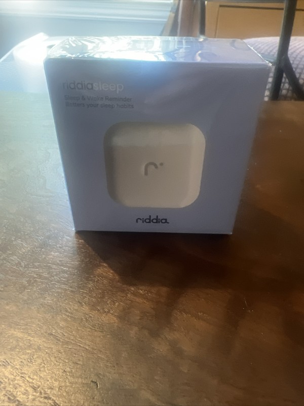 RiddiaSleep Sleeping Aid Device and Wake Reminder White NIB Factory Sealed