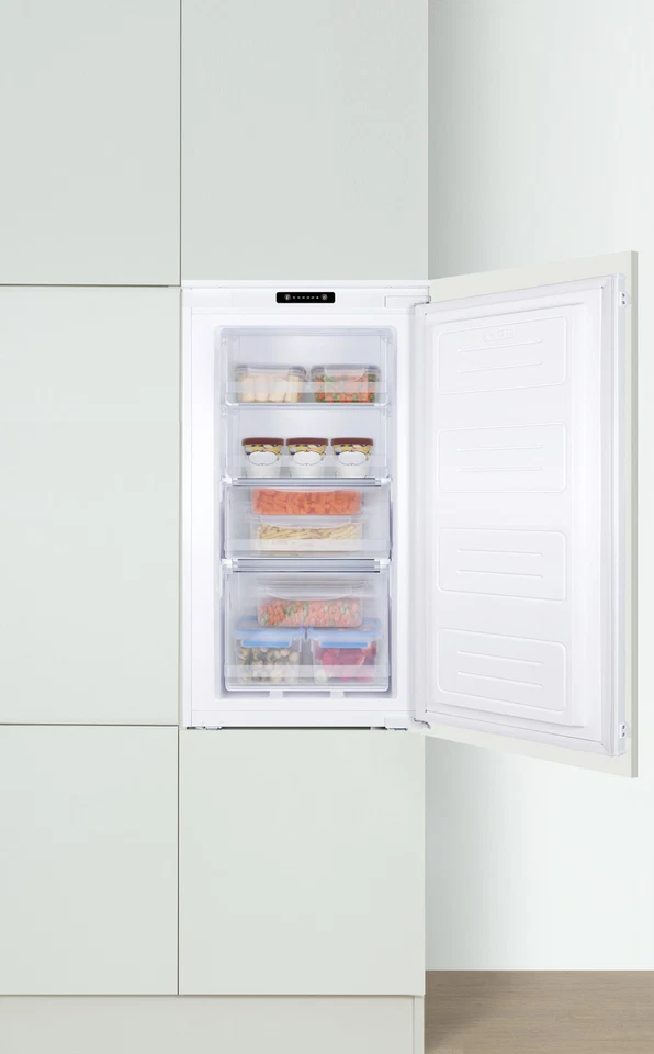 Amica Einbau Gefrierschrank Eisschrank Tiefkühler 100 L Schlepptür-Technik Weiß - Bild 4 von 4