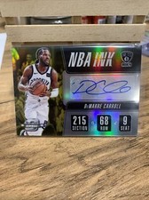 2018-19 Contenders Optic NBA Ink Gold /10 DeMarre Carroll Auto Sp GOLD