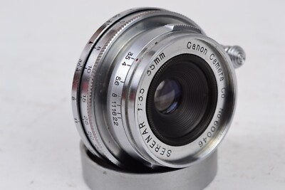 Canon Serenar 35mm f/3.5 Compact Camera Lens For Leica Screw Canon Serenar 35mm f/3.5 Compact Camera Lens For Leica Screw