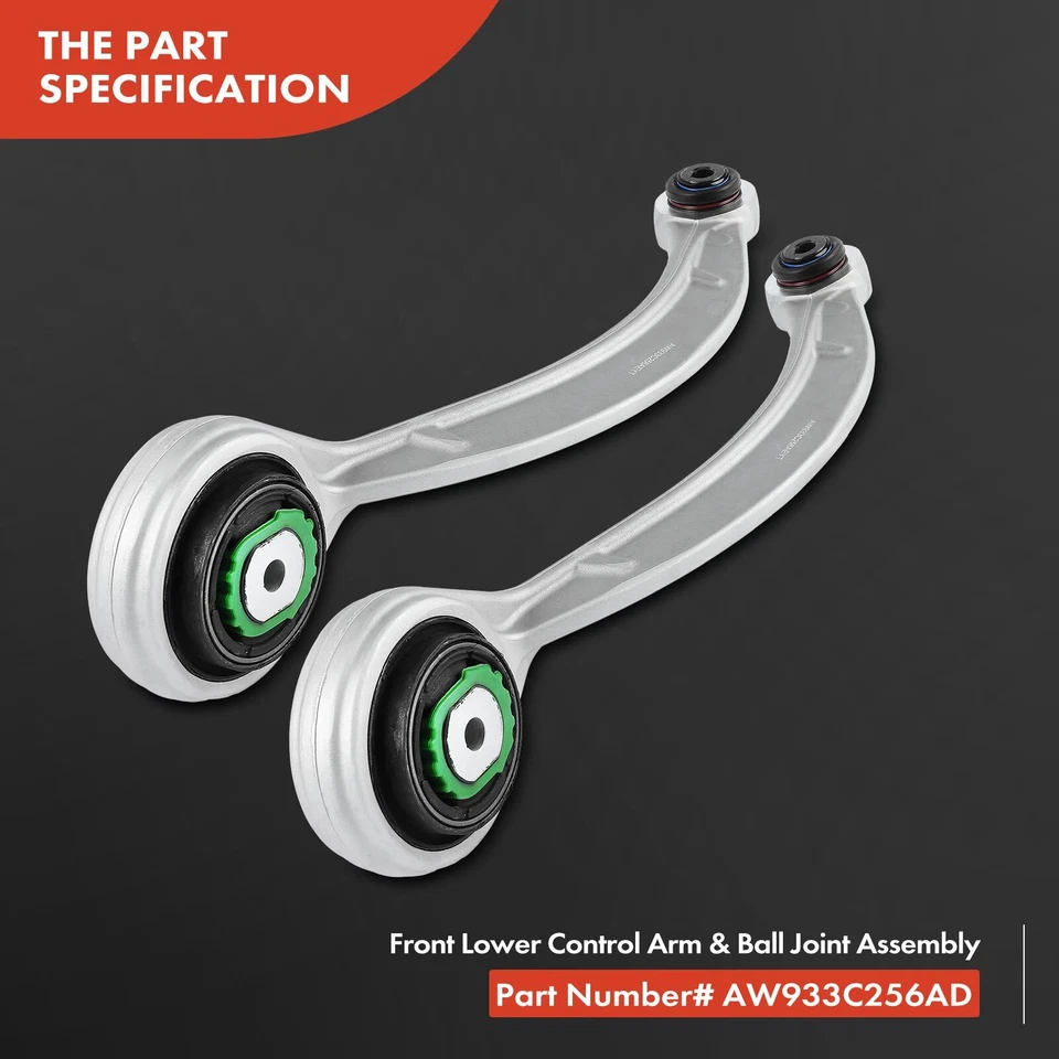 2x Brazo de control inferior delantero izquierdo y derecho para Jaguar XJ 2010-2017 XJR 2014-2017 Foto 3 de 4