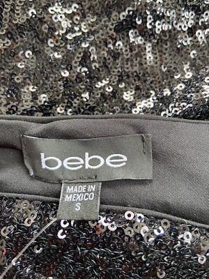 Top à Une Épaule Pailleté Bebe - Taille XXS (2XS) - Neuf Avec Étiquettes (NWT)