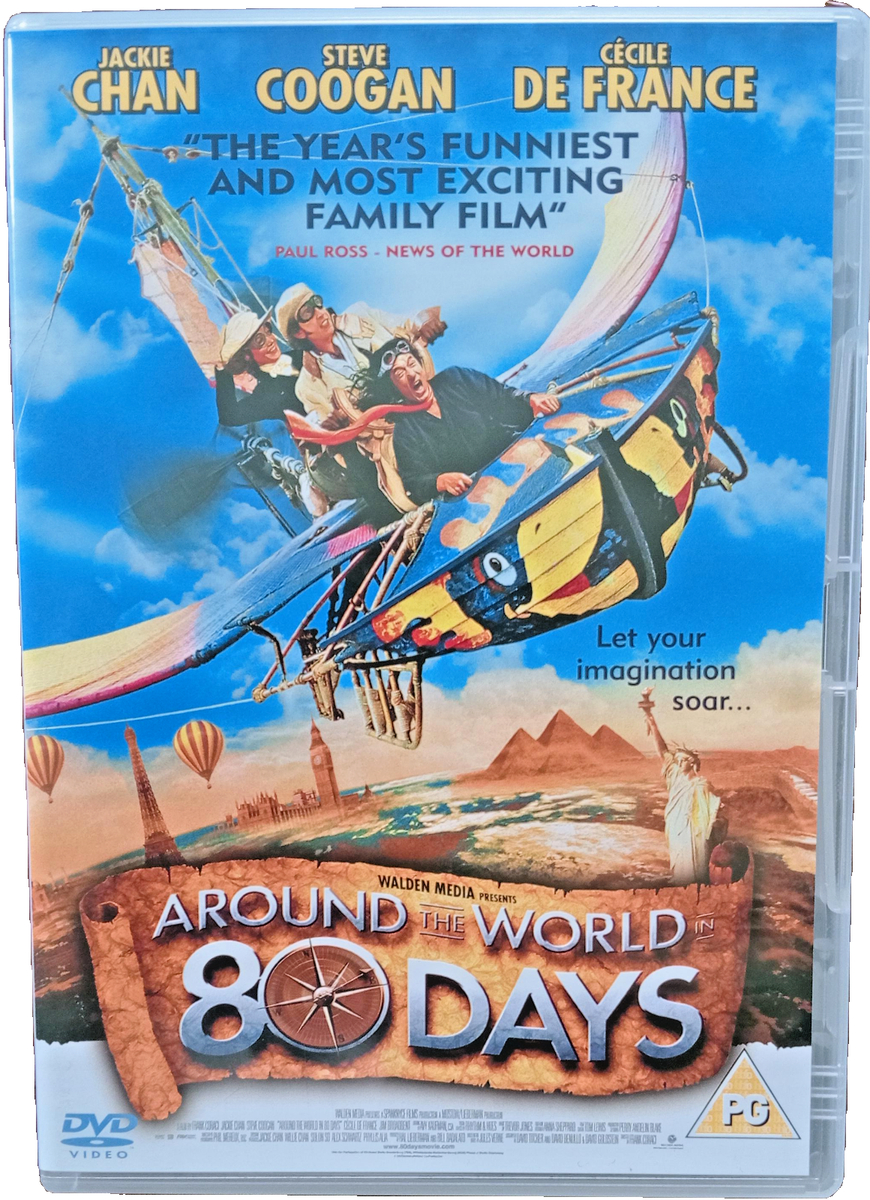 Around the World in 80 Days (2004) DVD Jackie Chan, Steve Coogan