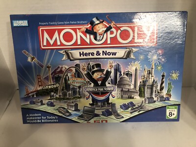 MONOPOLY Here and Now Edition Parker Brothers (G)