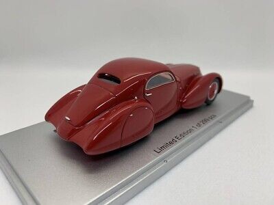 Red Kess 1/43 Alfa Romeo 8C 2300 1934 H08 Berlinetta Viotti with 
