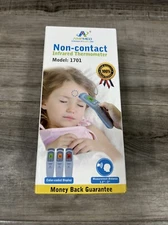 Amplim Non-contact Infrared Forehead Thermometer for Baby and Adult 