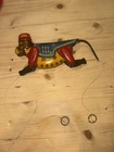 Vintage Zippo The Climbing Monkey Louis Marx 1930s Tin Litho Zippo Works Great