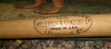 LOUISVILLE SLUGGER 125 SIGNED BY ROCKY COLITINO