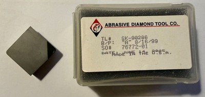 Abrasive Diamond Tool SK-90286 Machining Insert (Cross-ref: SNGA 432 PCD/PCBN)