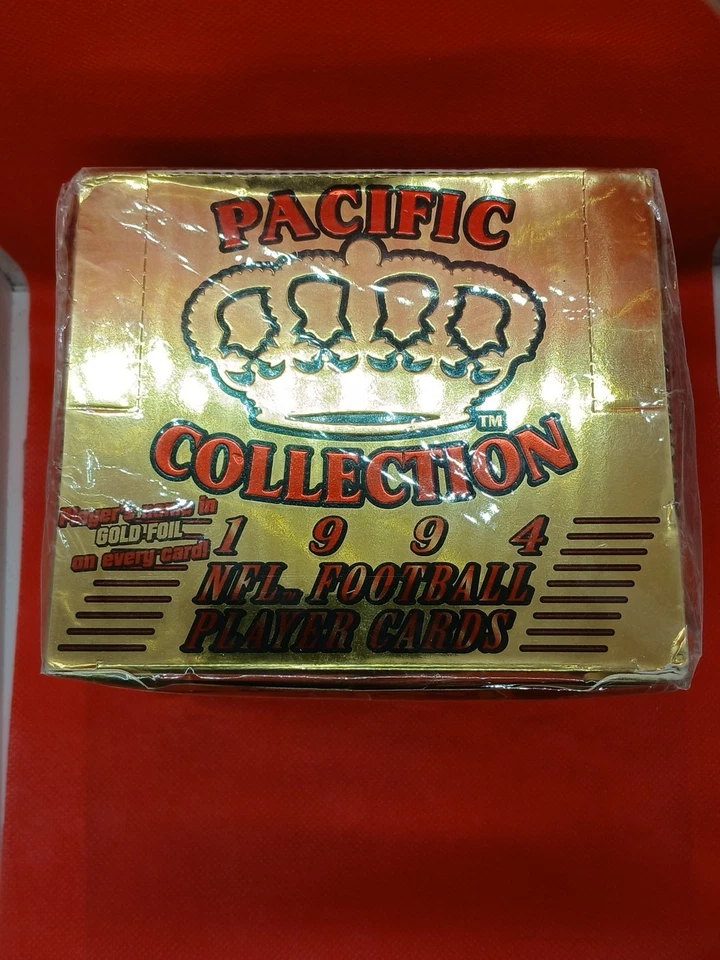 1994 Pacific Crown Collection Football New Factory Sealed Box 36 Packs - Image 2 of 4