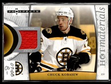 2007-08 Fleer Hot Prospects Materials Chuck Kobasew Boston Bruins #HM-CK
