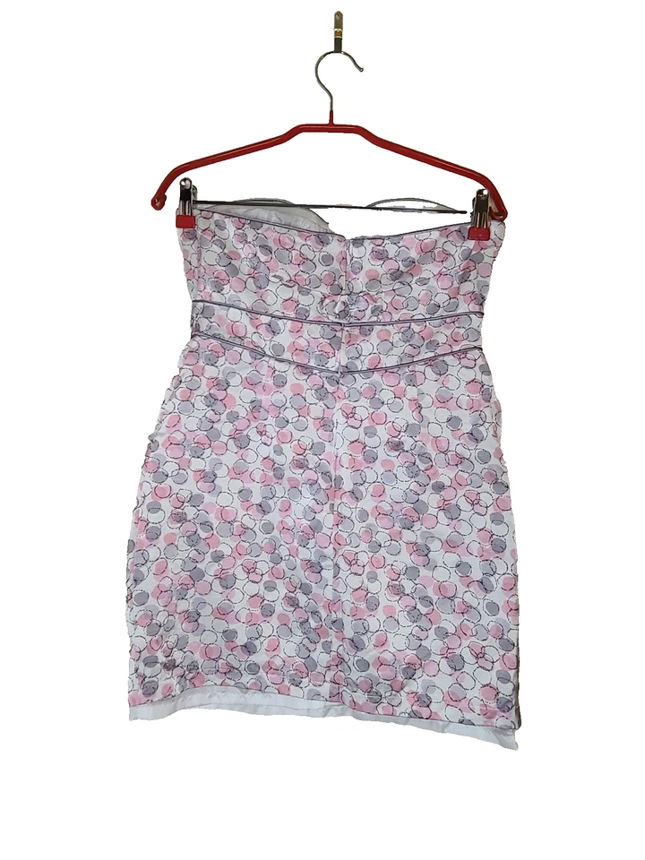 #0124 Twenty One Mini Vestido Sin Mangas Talla S Lunares - ¡Tiene Bolsillos!! Foto 2 de 4