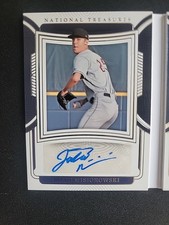 Jacob Misiorowski Auto Jumbo Patch Numbered National Treasures Booklet⚾️⚾️💥💥💥