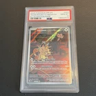 2025 POKEMON DRI EN-DESTINED RIVALS ILLUST. RARE TEAM ROCKET'S MEOWTH PSA 10