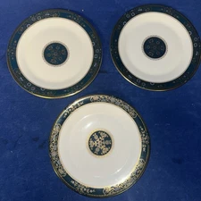 Royal Doulton Carlyle H5018 Salad  Plates 8" Set of 3