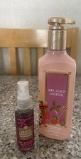 Bath Body Works Mrs Clause Cocktail Soap Bright Xmas Morning AntiBact Spray