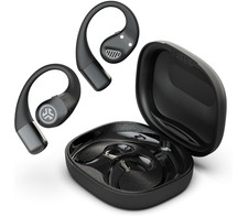 JLab Epic Open Sport Earbuds Black Bluetooth Open-Ear Used Tested