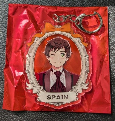 Hetalia Spain Valentine Acrylic Keychain Anime Crush Gift Spain