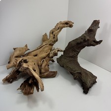 Natural Large Aquarium Driftwood 2 PCS for Fish Tank Terrarium