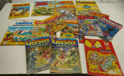 15 Comic Kung-Fu Zack Conny Lasso Geister Buffalo Bill Spuk  Asterix H-28658