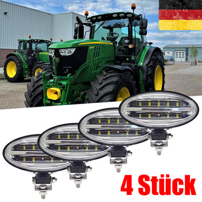 Für John Deere Tractor 5R 6R 6110R 7R 8000 8R 9R Series LED Flut Front Cab Licht