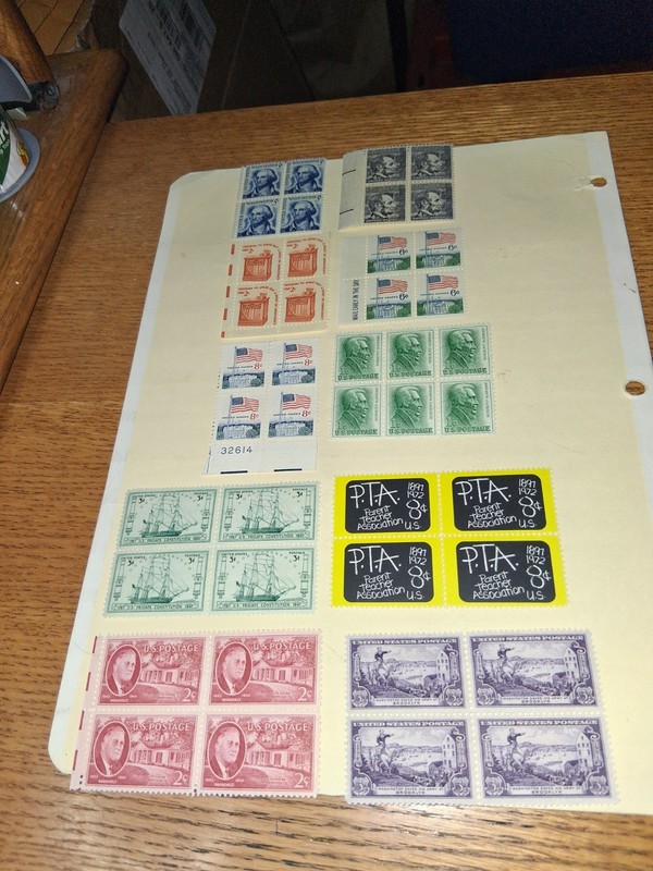 SL 1870/ 15 MNHOG Blocks + Pairs & Strips us stamps collections lots