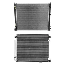 For Cadillac SRX 2008-2009 Agility BNDL-450716 Radiator & Condenser Kit